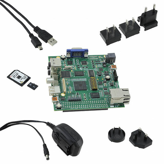 TMDSLCDK138 Texas Instruments  Cartes d'évaluation - Embarquées - MCU DSP